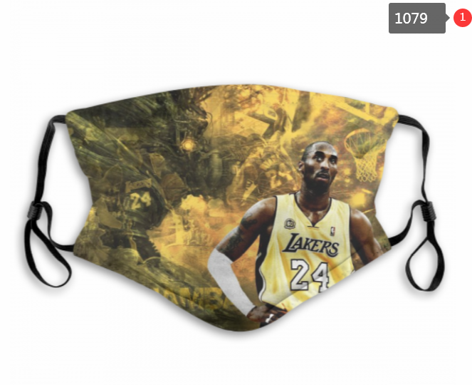NBA Los Angeles Lakers #5 Dust mask with filter->mlb dust mask->Sports Accessory